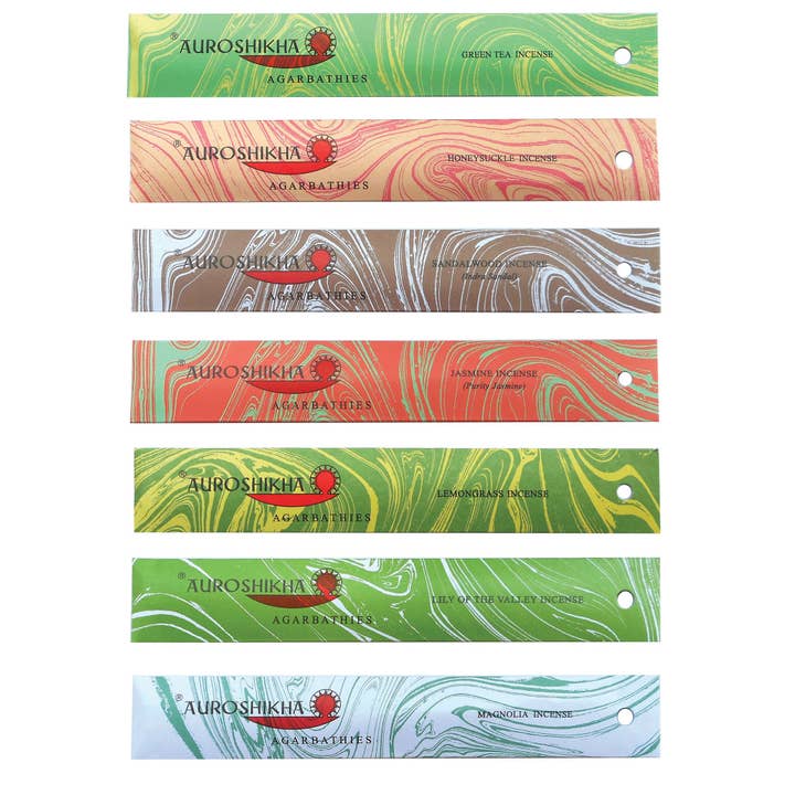 Namaste - Wholesale Incense - Auroshikha Incense Sticks, 10g Pack3