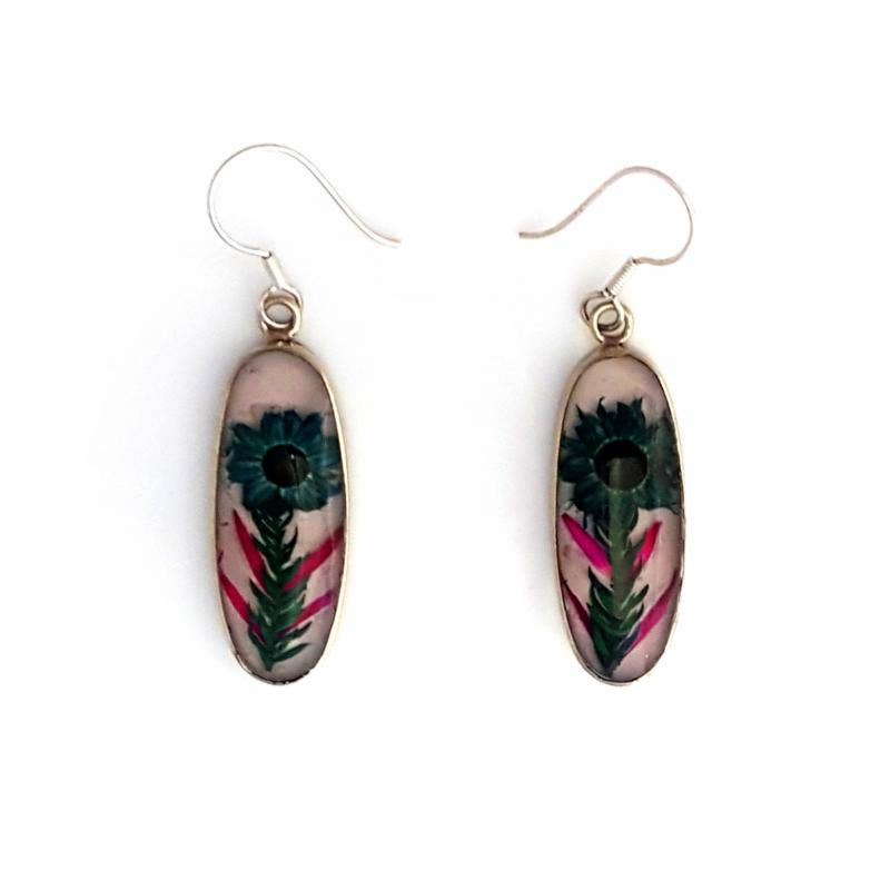 Costello International - Vente Boucles d'oreilles pendantes - La plus grande variété de boucles d'oreilles artisanales incrustées de mosaïque mexicaine51