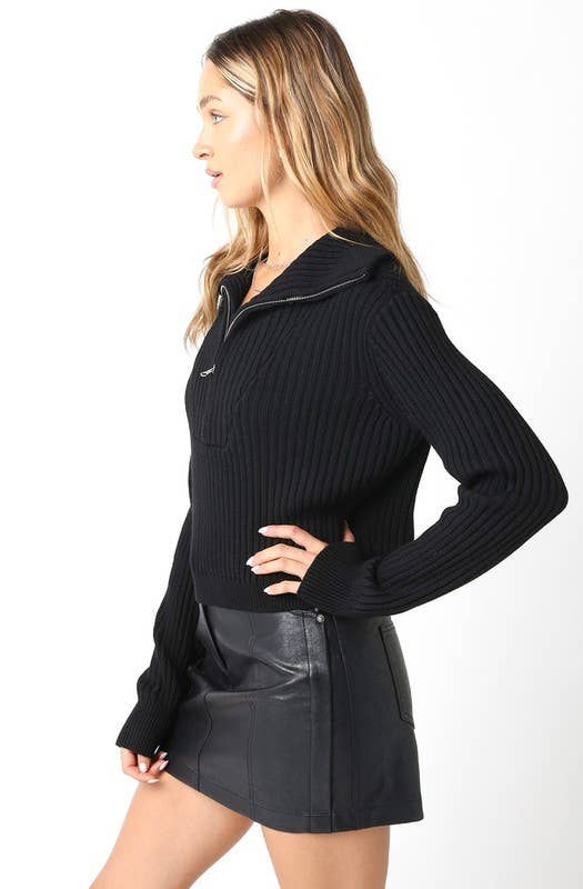 Olivaceous - Wholesale Knit Sweater - Women's - Averie Sweater11