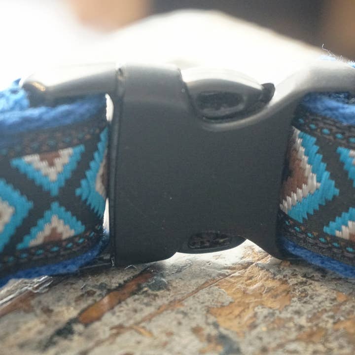 hundsfutter - Wholesale Pet Collar - Dog - Dark navy blue design necklace and strap set13