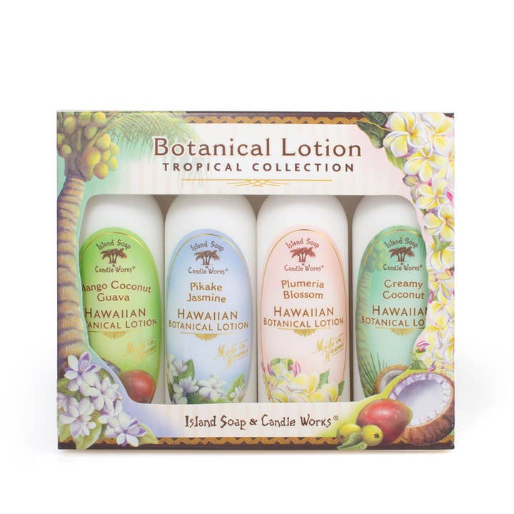Botanical Lotion Sampler Pack for wholesale by Island Soap & Candle Works