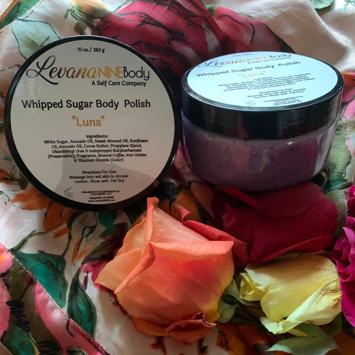 "Luna" Whipped Sugar Body Polish for wholesale by LevanaNINE