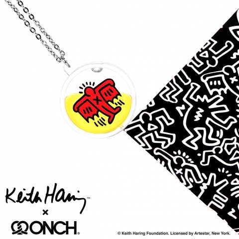 Disburst - Venta al por mayor Collares con colgantes/abalorios - Keith Haring x ONCH - Collar de diablo volador2