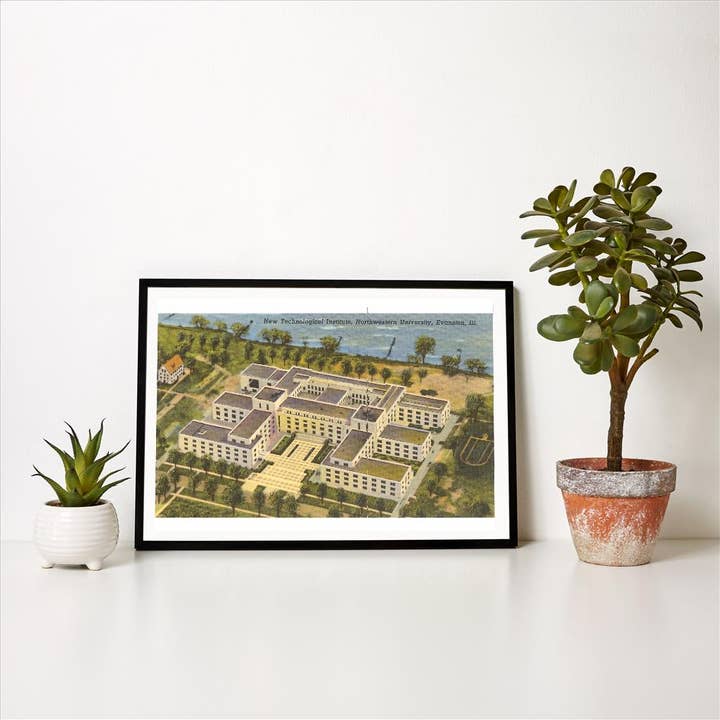 Found Image Press – wholesale Konsttryck – Konsttryck IL-79 Tekniska Institutet, Northwestern University
