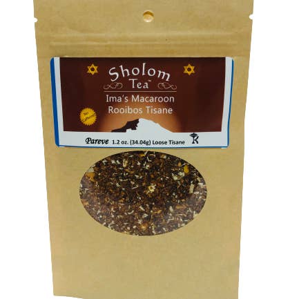 Kosher Teas {Ima's Makaroon Rooibos} for engroshandel hos Sholom Tea