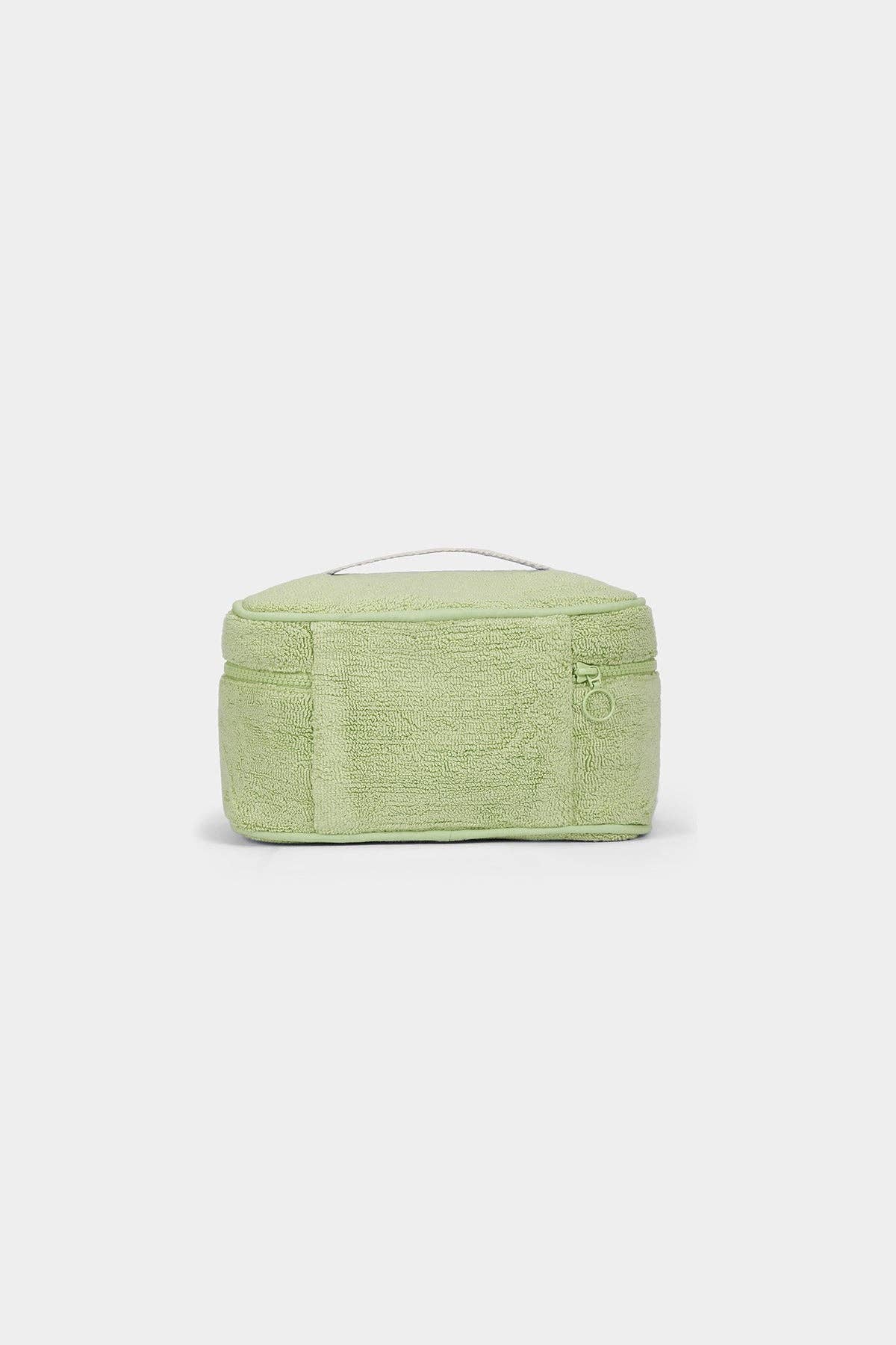 Hindbag - Wholesale Makeup/Cosmetic Bag - Vanity Gaspard Almond Green Sponge1