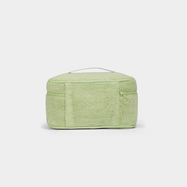Hindbag - Wholesale Makeup/Cosmetic Bag - Vanity Gaspard Almond Green Sponge1
