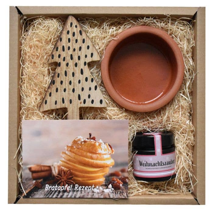Wunderle GmbH - Venta al por mayor Conjunto de bolsas de regalo - Caja de regalo WOW Box DIY con manzana horneada