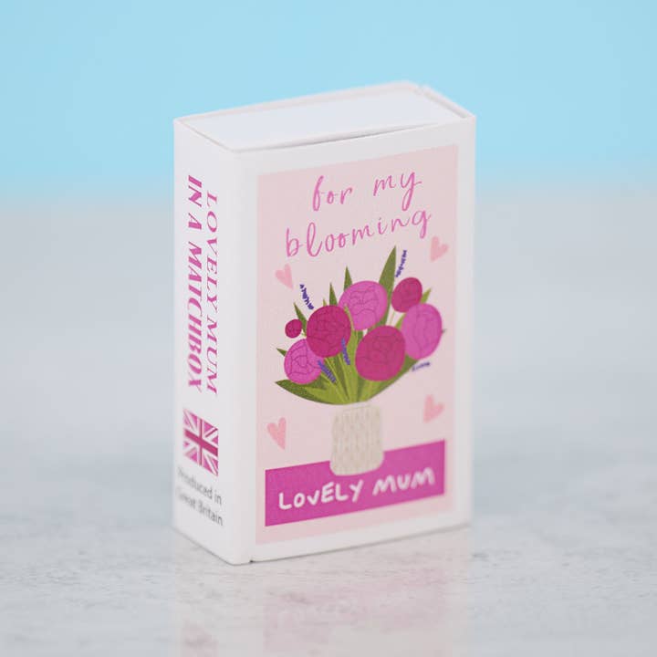 Marvling Bros Ltd - Wholesale Artificial flowers - For My Blooming Lovely Mum Vase Of Flowers In A Matchbox3