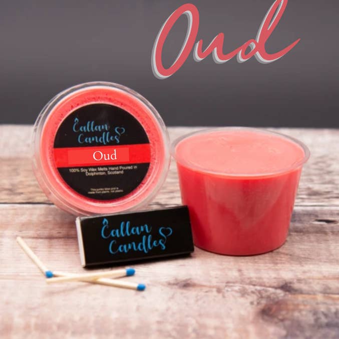 110g Jumbo Oud Soy Wax Melt for wholesale by Callan Candles