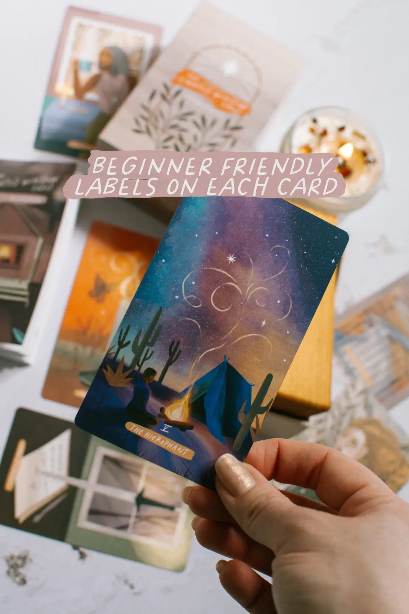 Lantern Print Co. - Vente Cartes de tarot - Le Tarot The Lighted Window - 2e Édition1