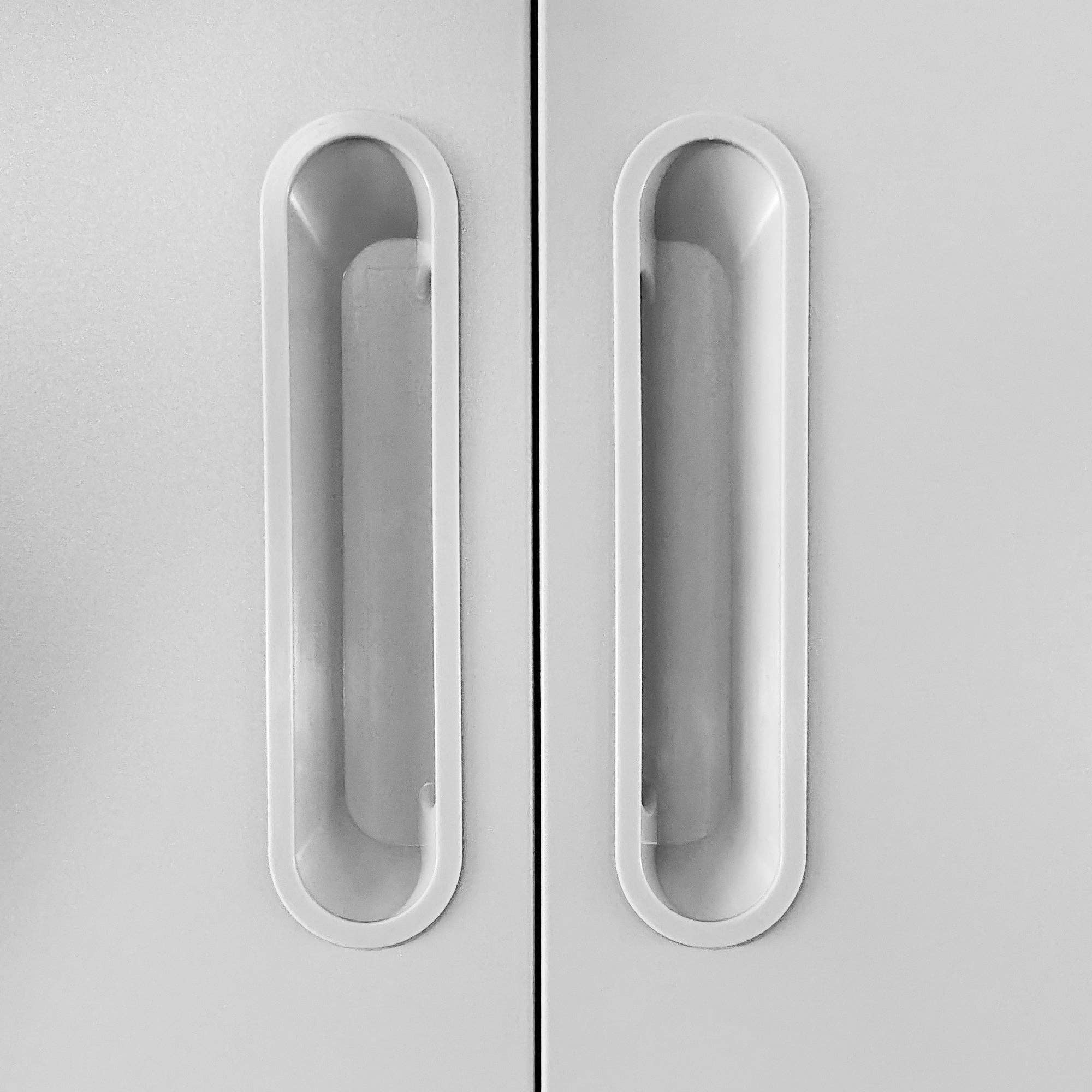 HOMYCASA DESIGN INC - Wholesale Cabinet - 71'H Black Gray Mobile Lockable Metal Garage Storage Cabinet14