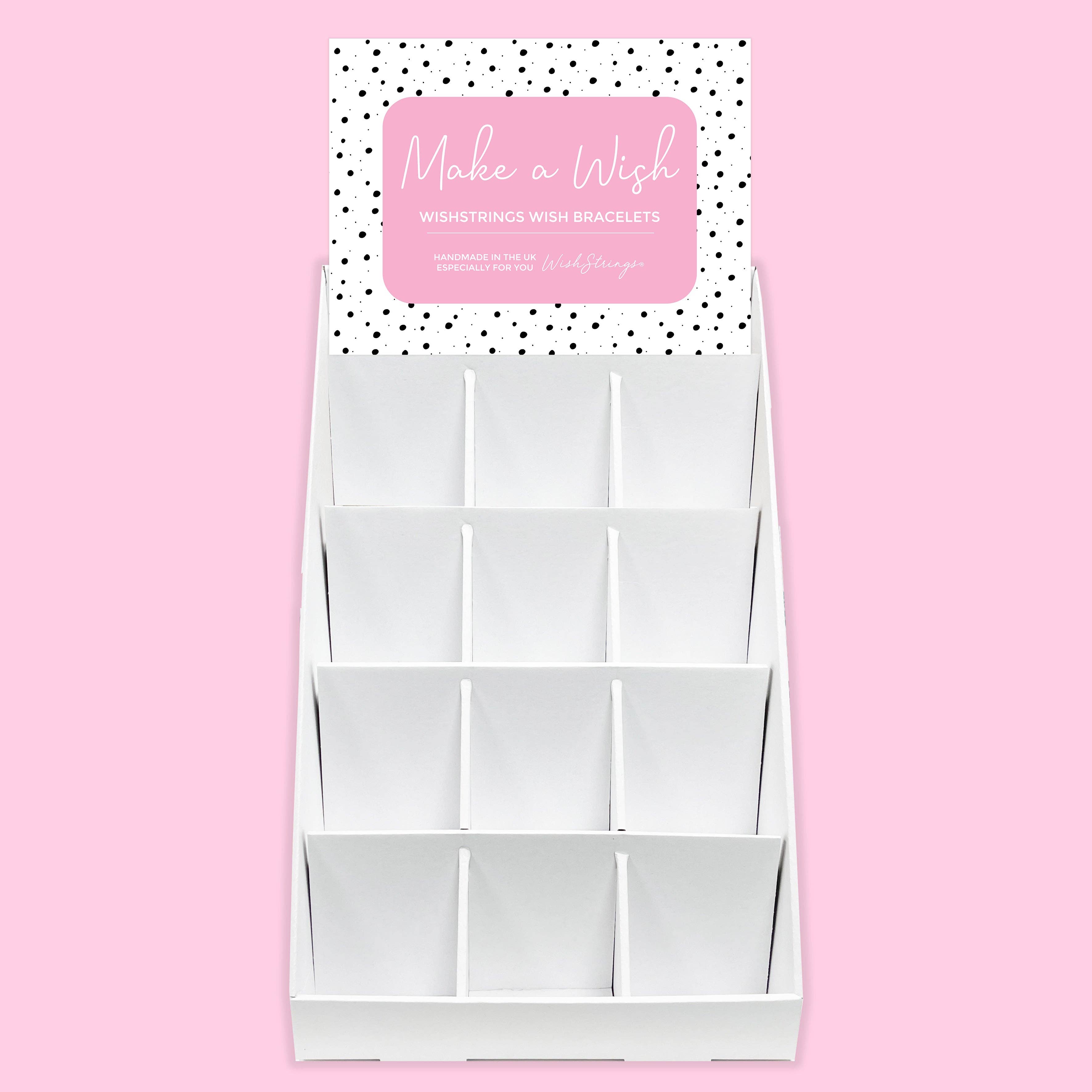 WishStrings - Wholesale Charm/Dangle Bracelet - WishStrings Wish Bracelets - Pre-filled Counter Display Stand2