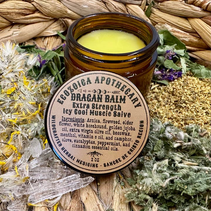 Dragan Balm Icy Cool Extra Strength Muscle Salve for wholesale by Ecozoica Apothecary