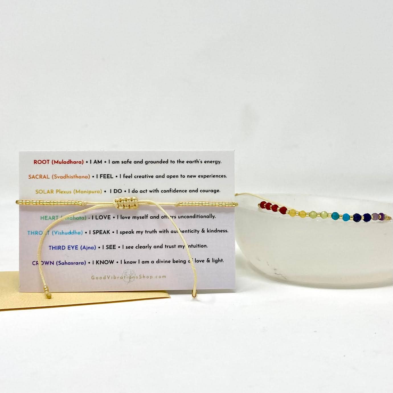 Good Vibrations Shop - Wholesale Beaded Bracelet - Chakra Energy ⎮ Gemstone Bracelet2