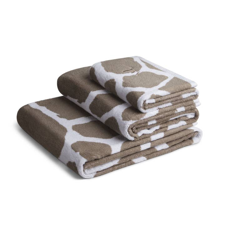 Handdoeken Giraffe Donkerbeige voor wholesale door Wilma & Louise