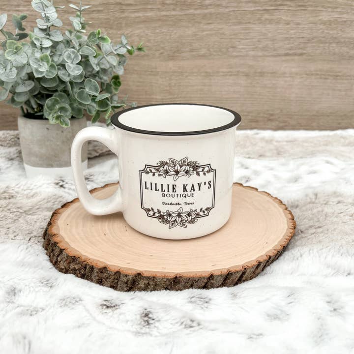 Hometown Hello - Wholesale Coffee Mug - Custom Logo Camper Mug - 18 oz - Dishwasher Safe1