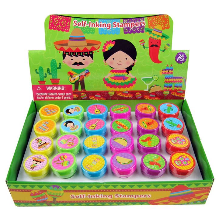 Fiesta Stampers for Kids for wholesale by Tiny Mills