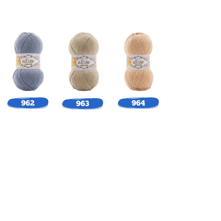 Craftsyarn - Wholesale Yarn - Alize Cotton Gold yarn, Mercerized cotton thread, Amigurumi10