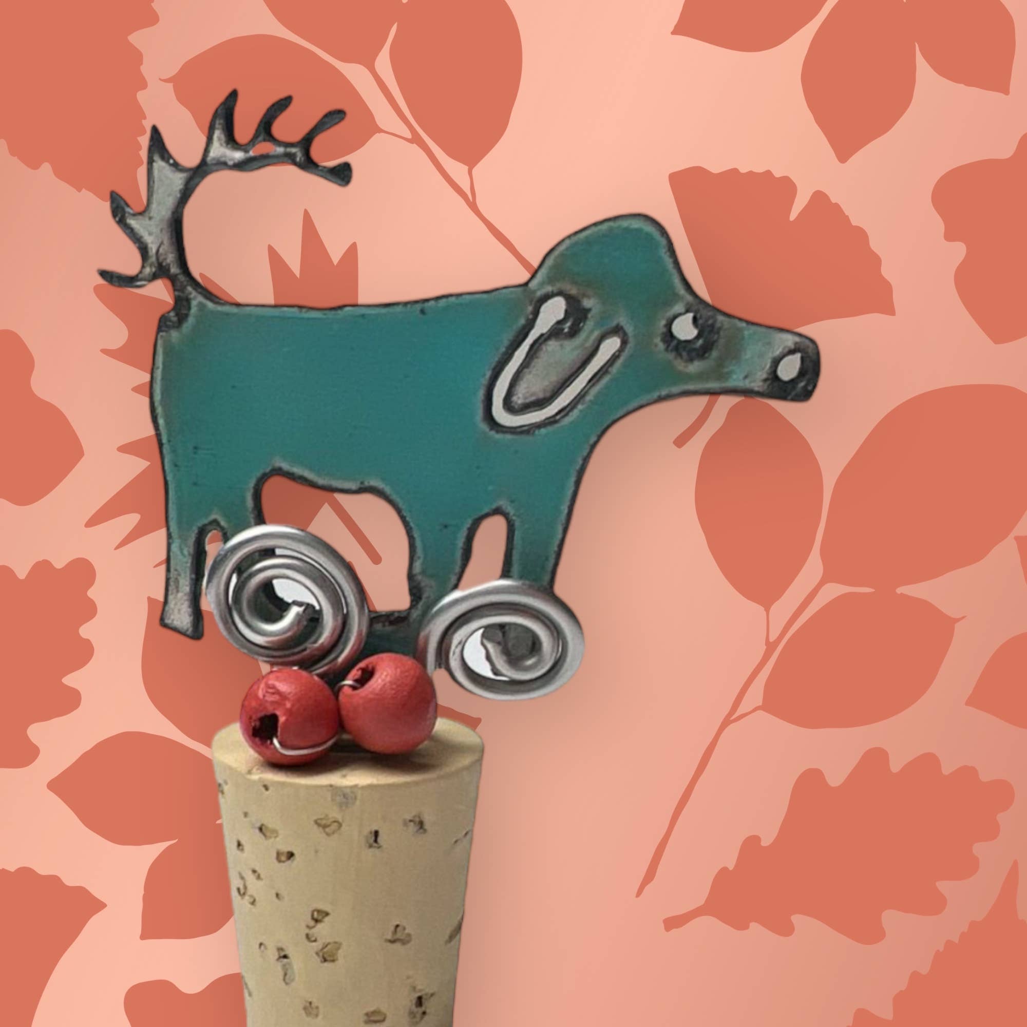 Iron Jewel - Vente Bouchon de vin - Bouchon à vin pour chien, accessoires pour animaux de compagnie Impulse Buys Wine Lover0