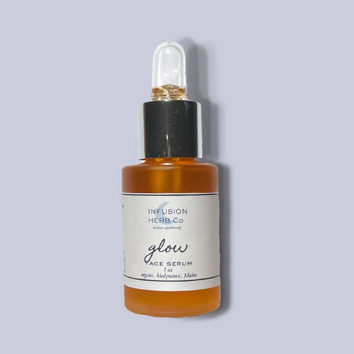 Glow Vitamin C Face Serum - 1 oz in Glass Dropper Bottle for wholesale by Infusion Herb Co