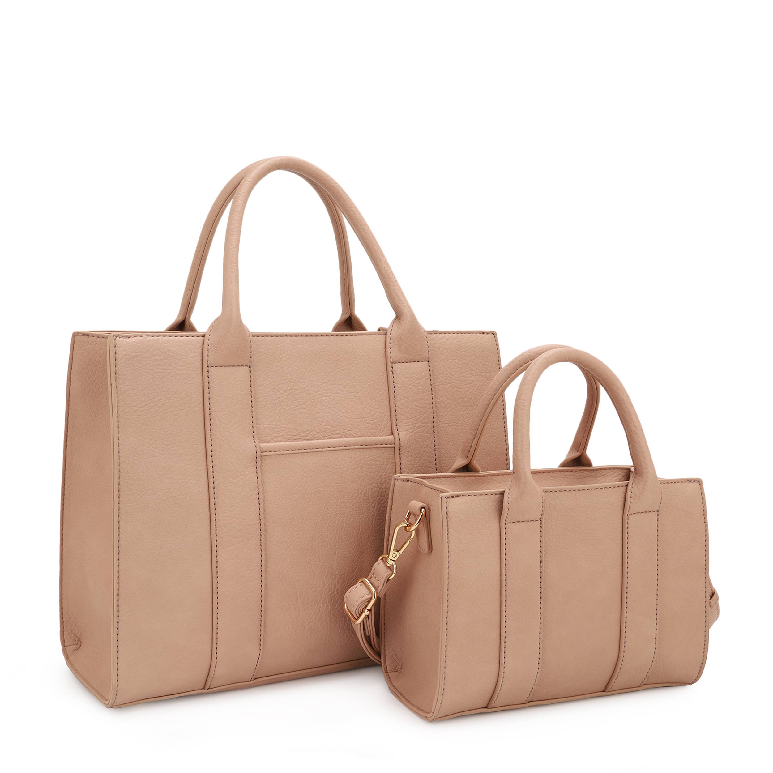 KAYLA+AVA - Wholesale Tote Bag - Women's - Mallory 2 in 1 Mommy and Me Tote Set1