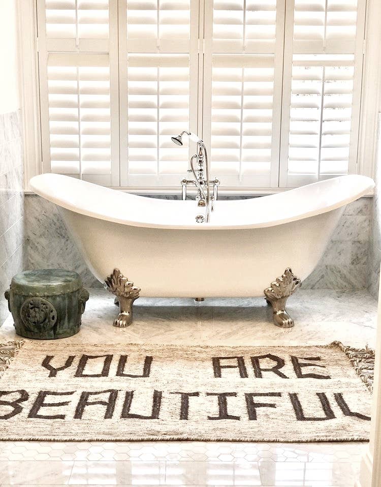 Rich Class Decor - Wholesale Area Rug - YOU ARE BEAUTIFUL hand woven pure wool area rug6