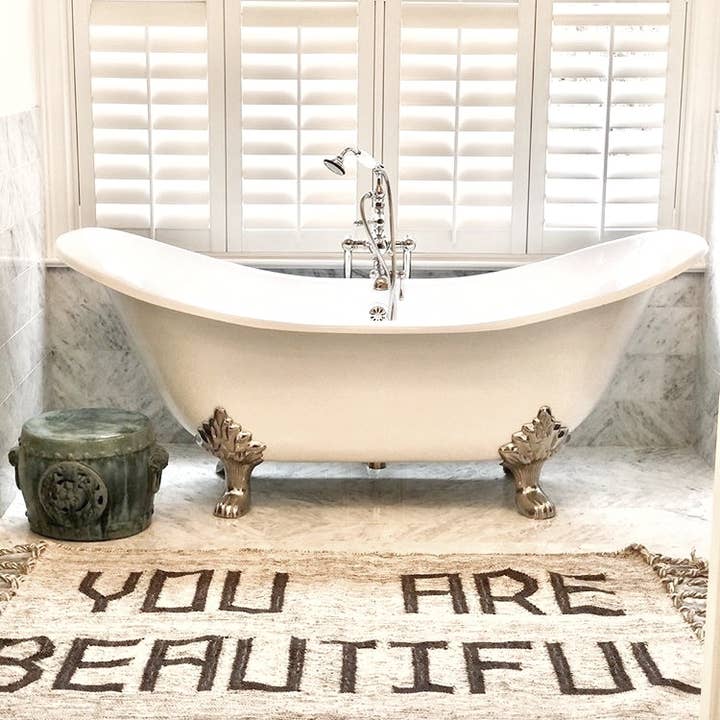 Rich Class Decor - Wholesale Area Rug - YOU ARE BEAUTIFUL hand woven pure wool area rug6