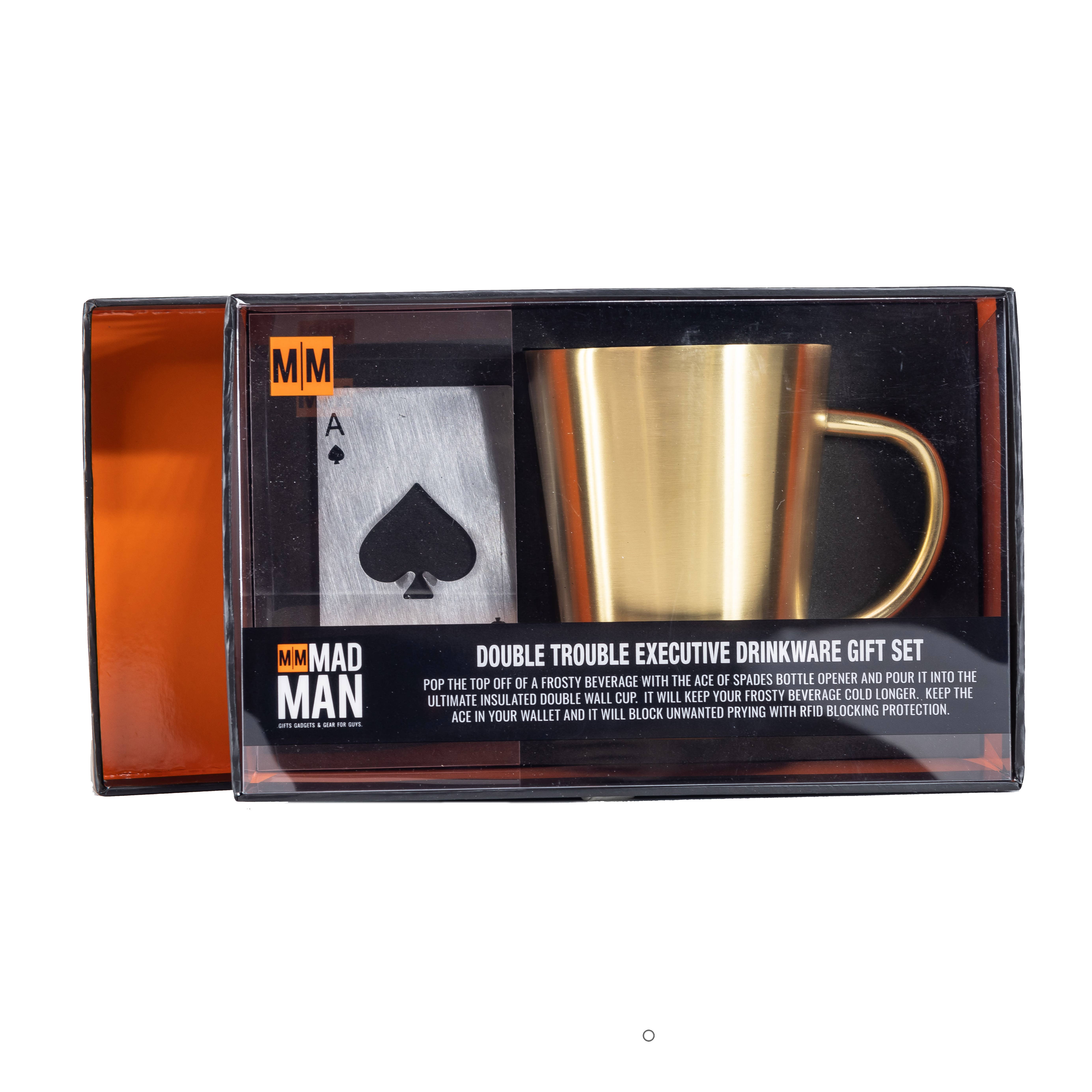 Mad Man - Wholesale Coffee Mug - Double Trouble Executive Drinkware Gift Set6