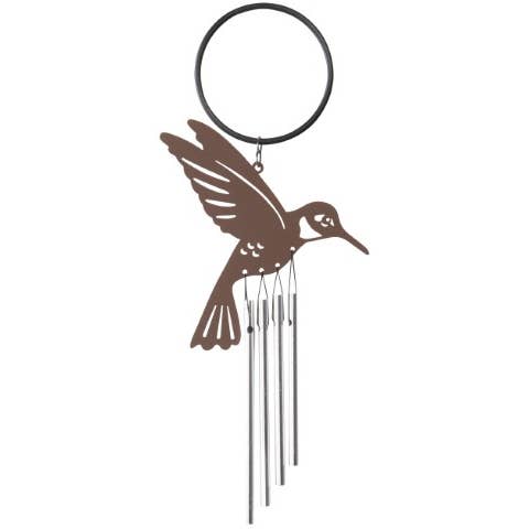 14" Hummingbird Door Chime for wholesale by Gift & Garden by Carson