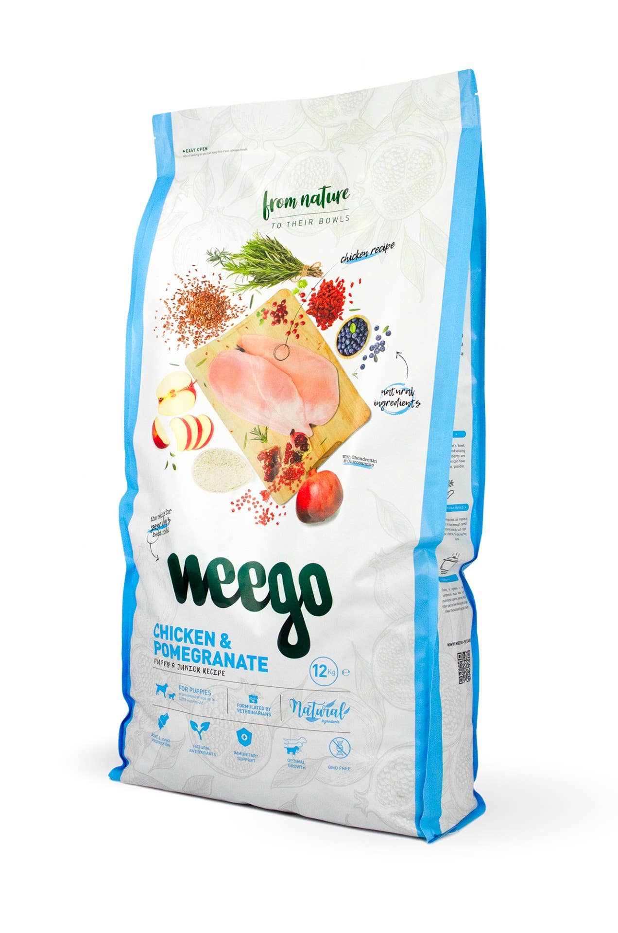 Weego - Wholesale Pet Food - Dog - Weego Dog Food Chicken & Pomegranate