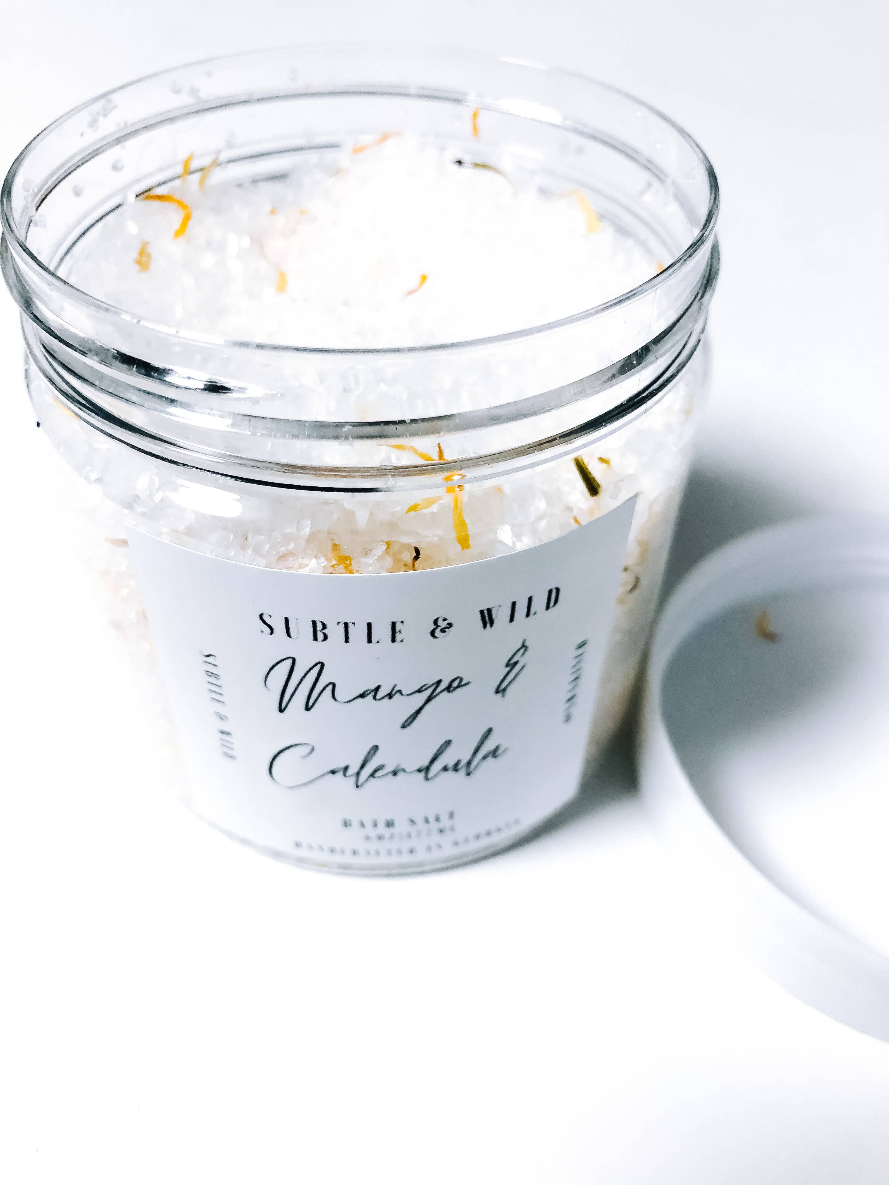 Subtle & Wild - Wholesale Bath Salts - 6 OZ Botanical Salt|Bath Salts|Bath Salt Tube Bath Salt Soa6
