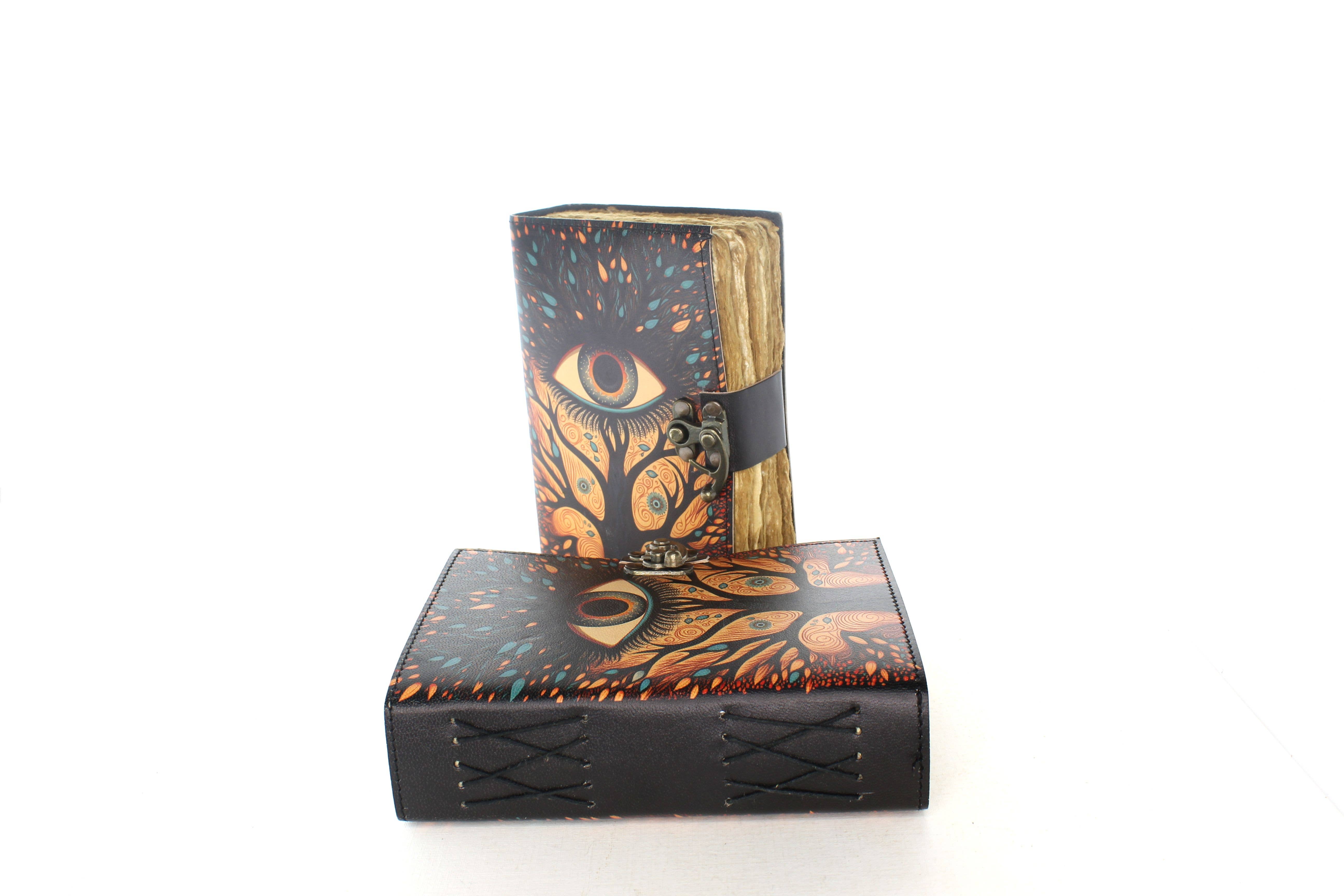 HHH Designs - Vendita all'ingrosso Diari/agende - Diario in pelle con albero stampato, ciascuno