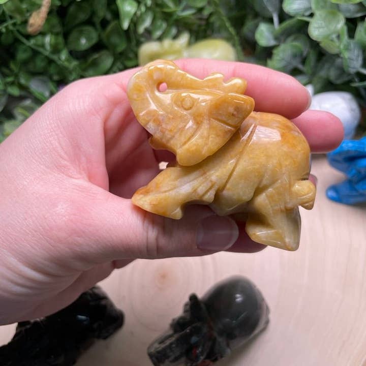 Copper Ashes - Wholesale Spiritual Stone/Crystal - Crystal Elephant20