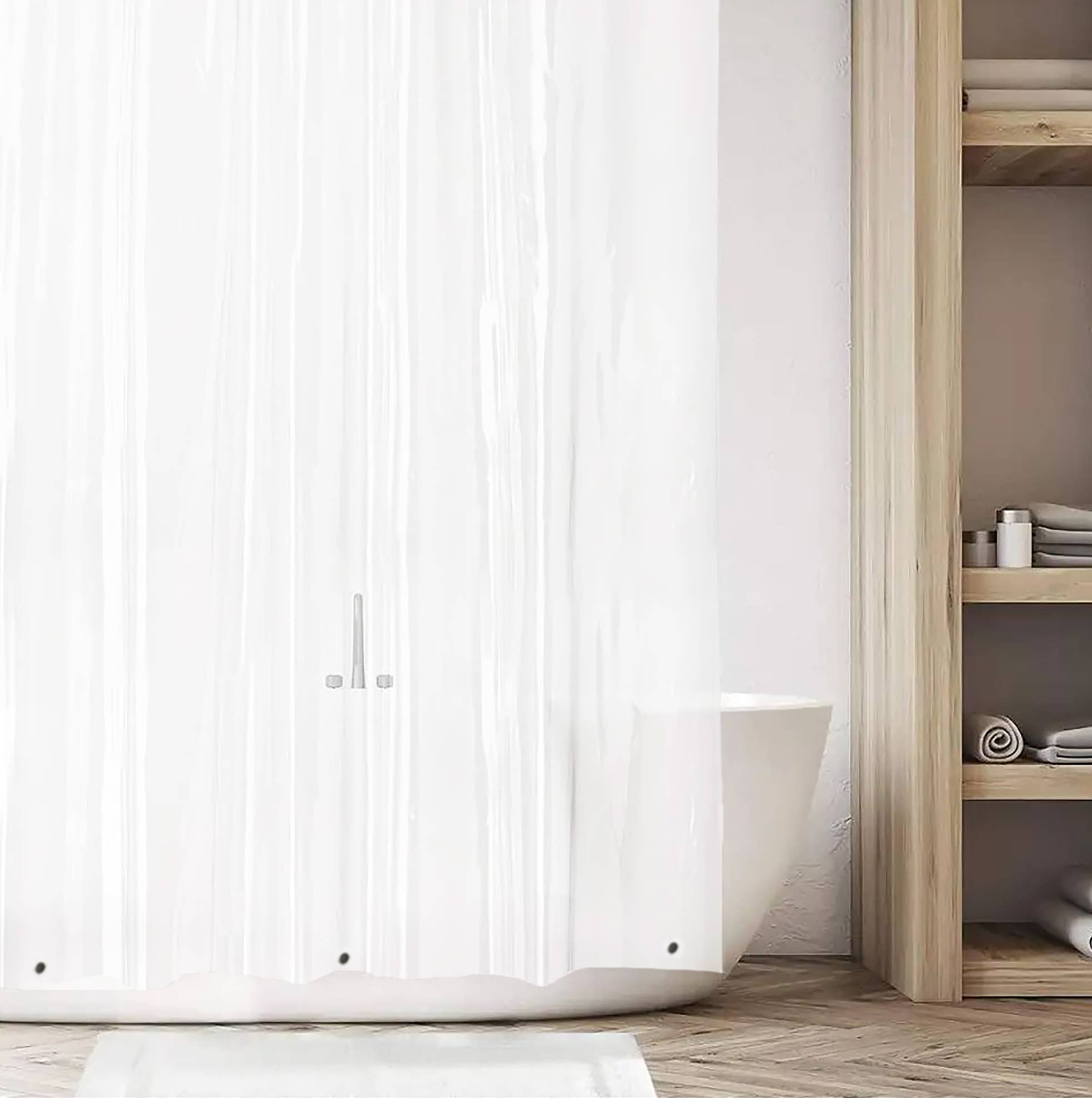 home mart goods - Wholesale Shower Curtain - Clear PEVA Shower Curtain Liner Waterproof (70" x 70")10