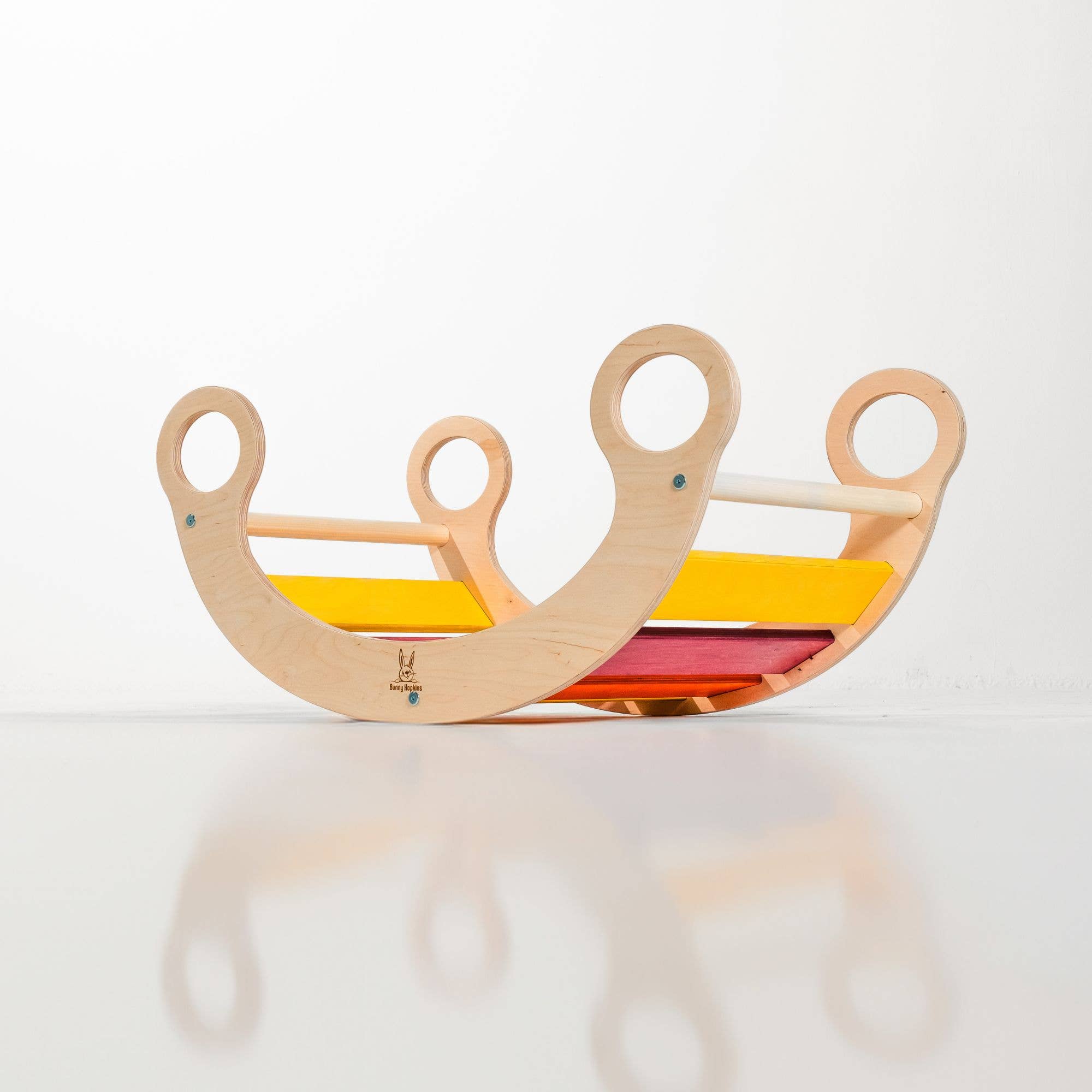Bunny Hopkins - Wholesale Wood Toy - Kids - Wooden Montessori-Inspired Rocker Toy2