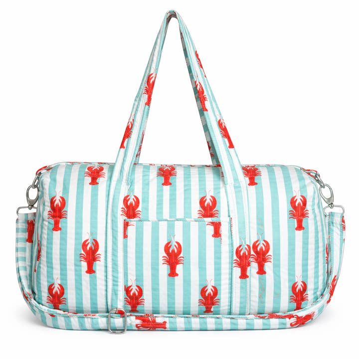 The Lobster Striped Weekender for wholesale by CYC