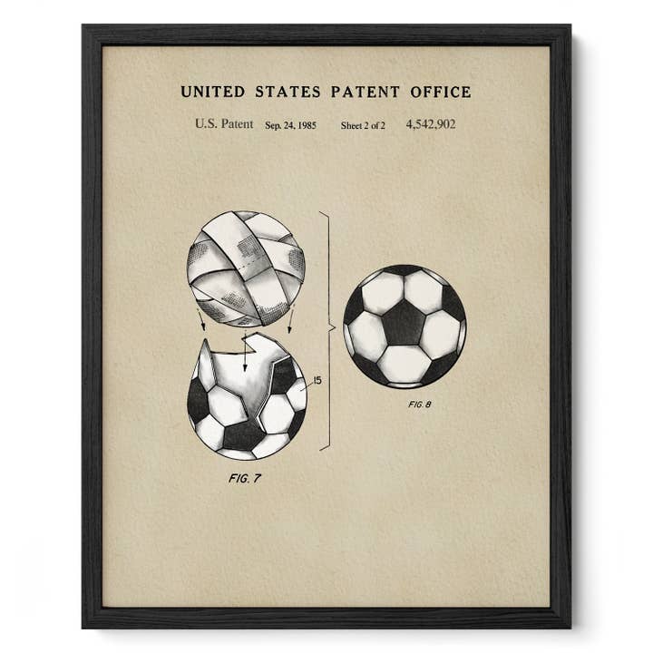 Balón de fútbol para venta al por mayor de Timeless Patents