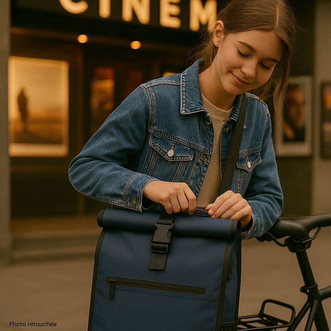 BADAWIN - Wholesale Biking Accessories - Aaron Blue Badawin Luggage Rack Bike Bag2