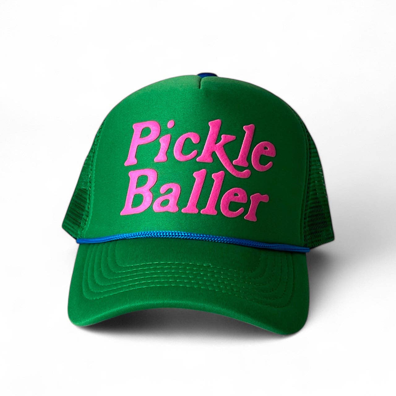 Talisman & Co. - Wholesale Trucker Hat - Unisex - Pickleballer Green Foam Trucker Cap0