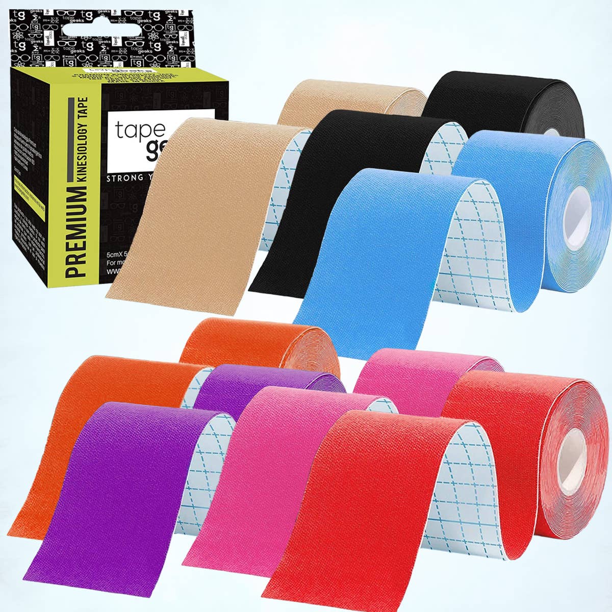 Tape Geeks – Engroshandel Sport og udendørs – 2“ Premium Kinesiologi Tape7