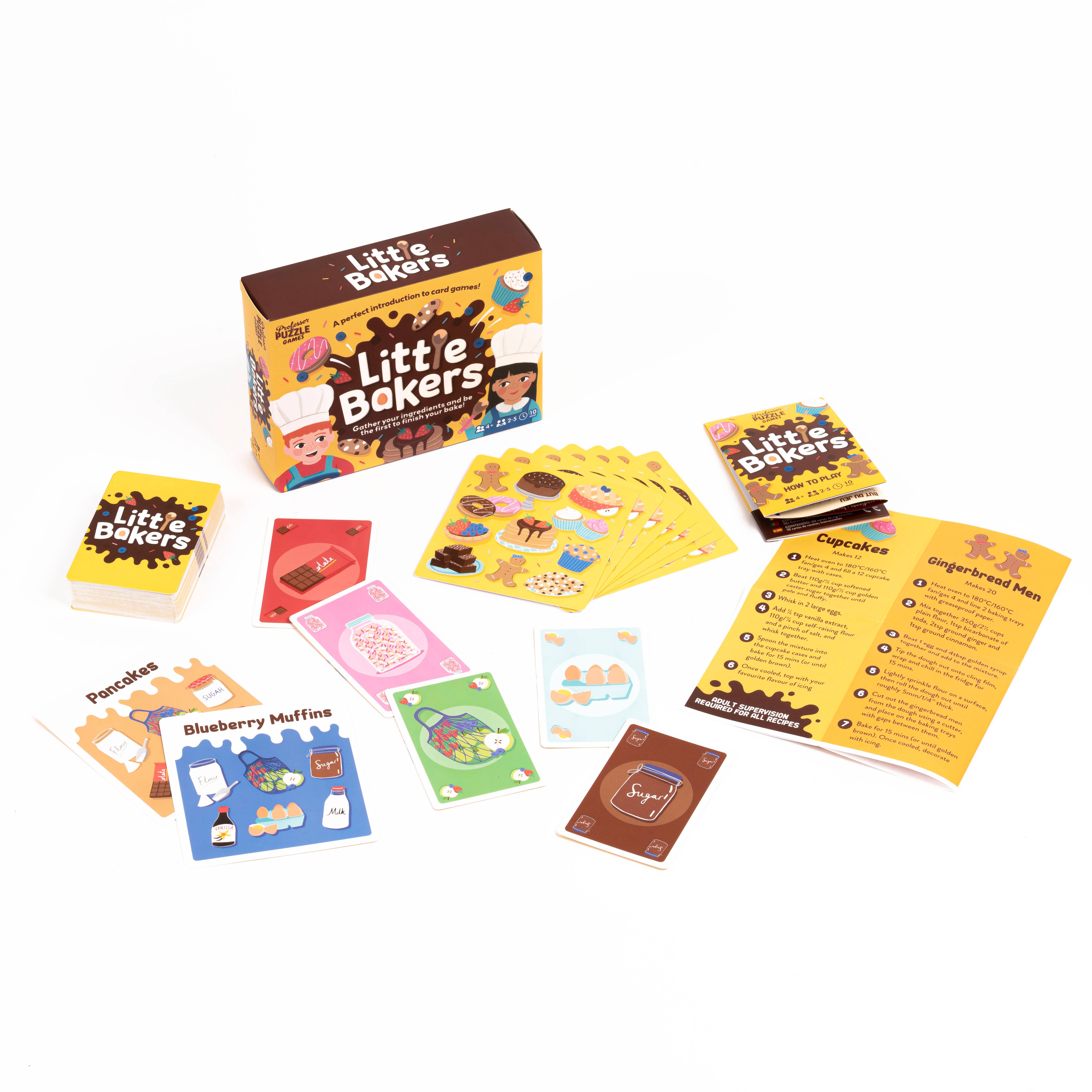 Professor Puzzle USA, Inc. - Wholesale Card Game - Little Bakers2