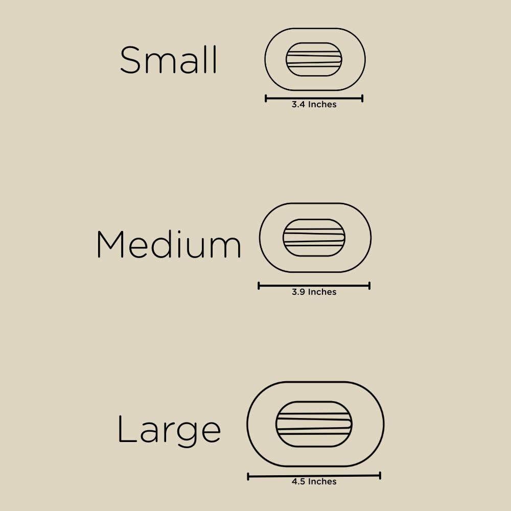 TELETIES - Wholesale Hair Clip - Women's - Flat Round Hair Clip | Medium | Showbiz4