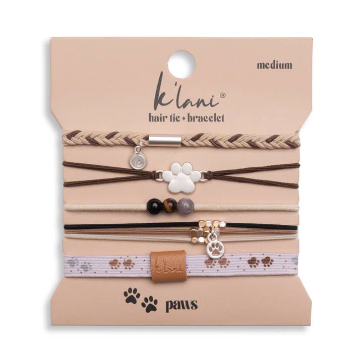 Paws for wholesale by K'lani hair tie bracelets