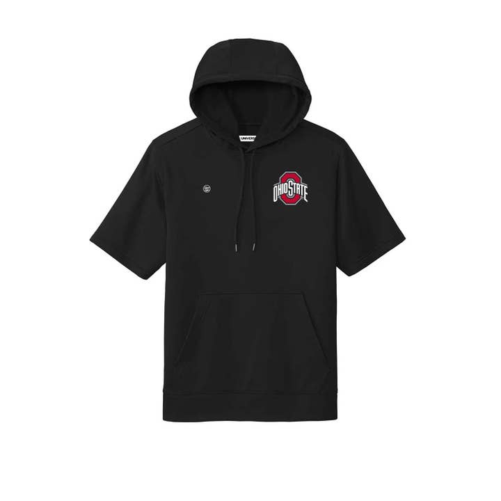 Ohio State Buckeyes Herre Fleece Kortærmet Hættetrøje Pullover for engroshandel hos Dyme Lyfe