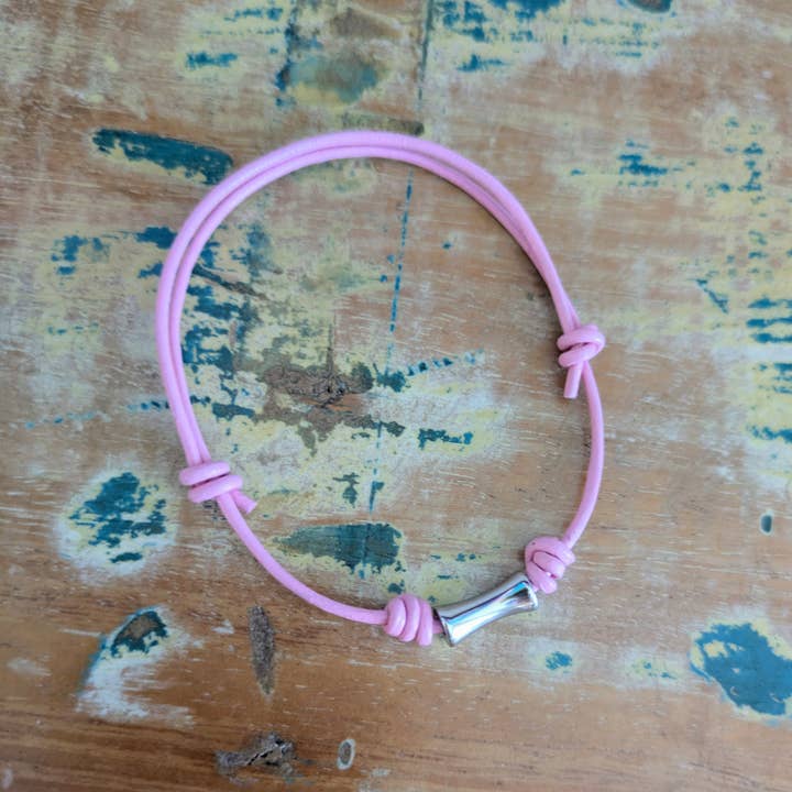 Samantha's Studio - Wholesale Charm/dangle bracelet - Curves Bracelet, Country Style slide adjustable bracelet.1