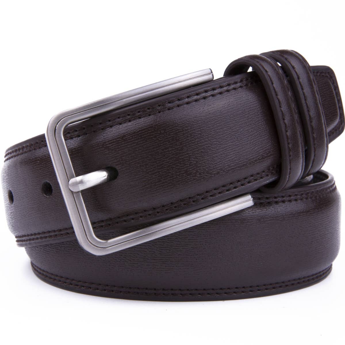 Brown Men's Genuine Leather Dress Belt -1179(Brown) for wholesale on Faire2