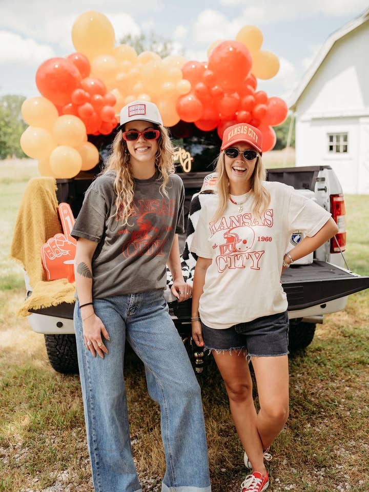 Jules Co – wholesale T-shirts med screentryck – Dam – Kansas City x 1960 Fotbollströja3