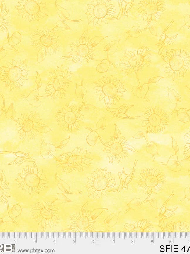 Sunflower Field 4787 Y per la vendita all'ingrosso da parte di P&B TEXTILES