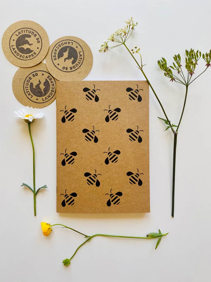 A6 Pocket Notebook - Busy Bee for wholesale by Latitude 50 Living